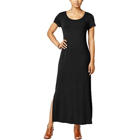 Style & Co Short Sleeve Maxi Dress - Picture 2 of 4
